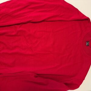 Vibrant Red Men's Sweatshirt